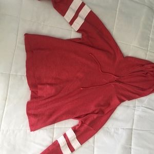 Lightweight pink pullover